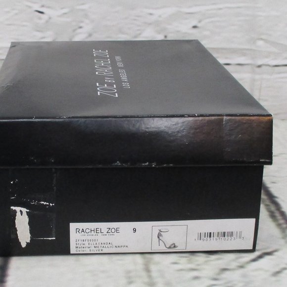 Rachel Zoe Braided Metallic Dress Sandals - Picture 8 of 8